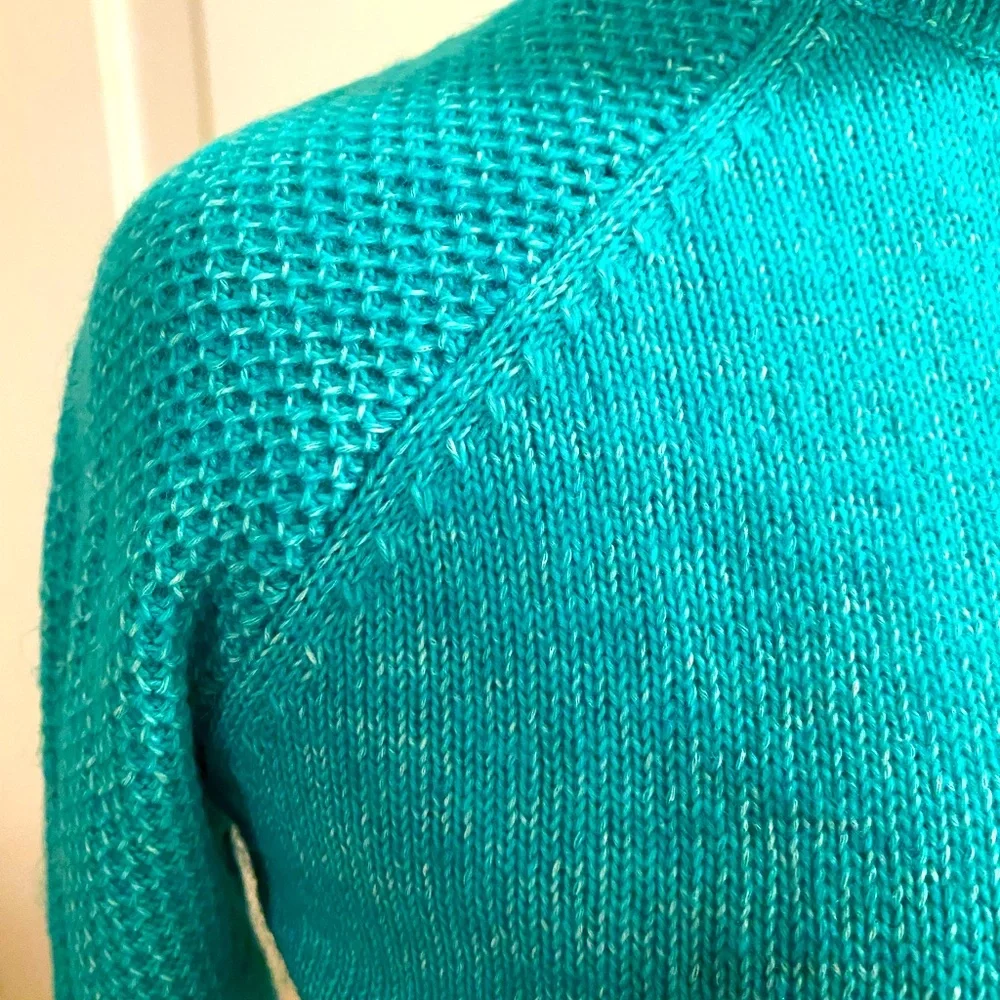 Loft Mint Green Turtleneck Sweater 🍀 - Picture 4 of 14